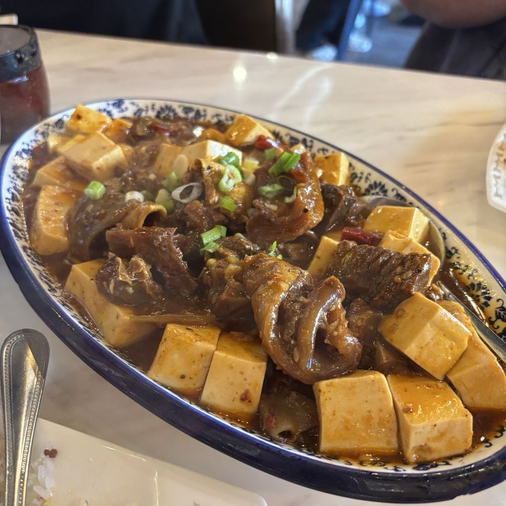 Changan Kitchen - Spicy Ma Po Tofu with Braised Beef Brisket - Chinese Near Me - Ontario, California