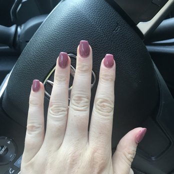 Pink & White Nails and Spa - My nail length for reference - Nail Salons Near Me - Danvers, Massachusetts Pink & White Nails and Spa - My nail length for reference - Nail Salons Near Me - Danvers, Massachusetts