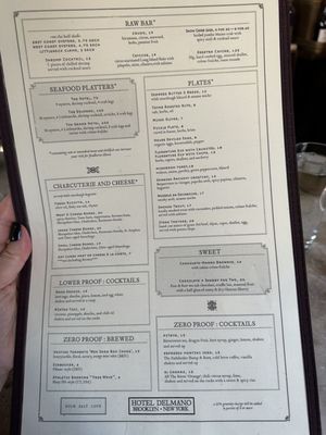 Menu photo 4 Hotel Delmano Brooklyn, NY