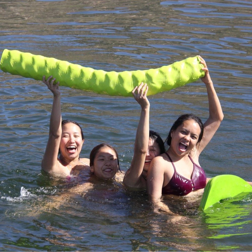 Fun in the water Fun in the water