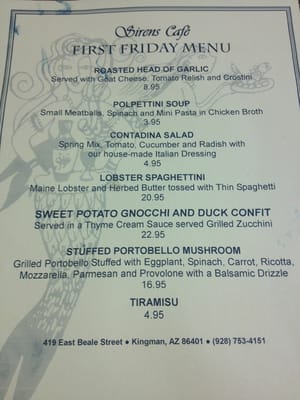 Menu photo 4 Sirens Cafe & Custom Catering Kingman, AZ