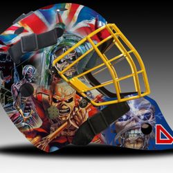 Arizona Color Vehicle Wrap Pros - Adam designed my son's Iron Madien themed  goalie helmet. It quickly became the best gift ever. It was posted and received many likes.Thanks