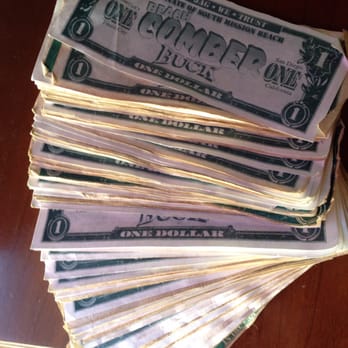 Beachcomber - These are comber bucks. I'm comb'er rich! Let's get comb'd baby - Bars Near Me - San Diego, California