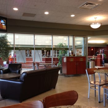 Life Cafe - Relax on the comfy leather sofa and chairs - Cafes Near Me - Sterling, Virginia