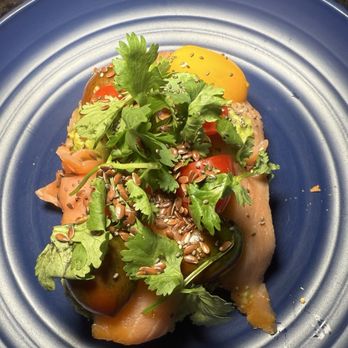 Adee's Coffee Roasters - Salmon Toast - Cocktail Bars Near Me - Baltimore, Maryland