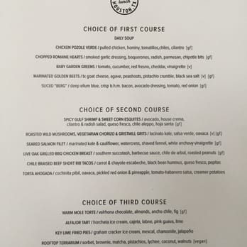 The Grove - Prix fixe menu for a company event - New American Near Me - Houston, Texas The Grove - Prix fixe menu for a company event - New American Near Me - Houston, Texas