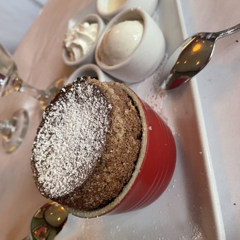 Le Petit Restaurant - Chocolate Soufflé - French Near Me - Sherman Oaks, California Le Petit Restaurant - Chocolate Soufflé - French Near Me - Sherman Oaks, California