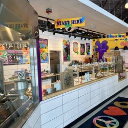 Peace Love & Little Donuts - Clean, bright, fun decor