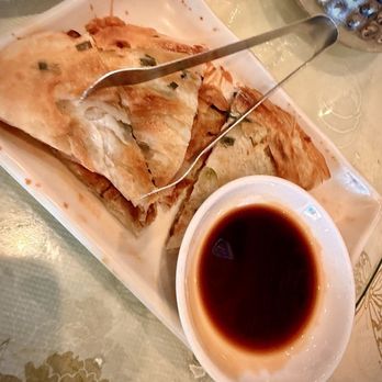 Orient Odyssey - Scallion Pancakes (Yum!) - Cantonese Near Me - Jericho, New York Orient Odyssey - Scallion Pancakes (Yum!) - Cantonese Near Me - Jericho, New York