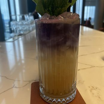 MDRD - Ube soda mocktail - Spanish Near Me - Grand Rapids, Michigan