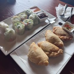 Taste of Thailand - 17. Summer Roll 23. Curry Puff
