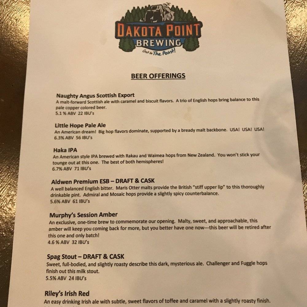 Dakota Point Brewing - Breweries Near Me - Rapid City, South Dakota Dakota Point Brewing - Breweries Near Me - Rapid City, South Dakota