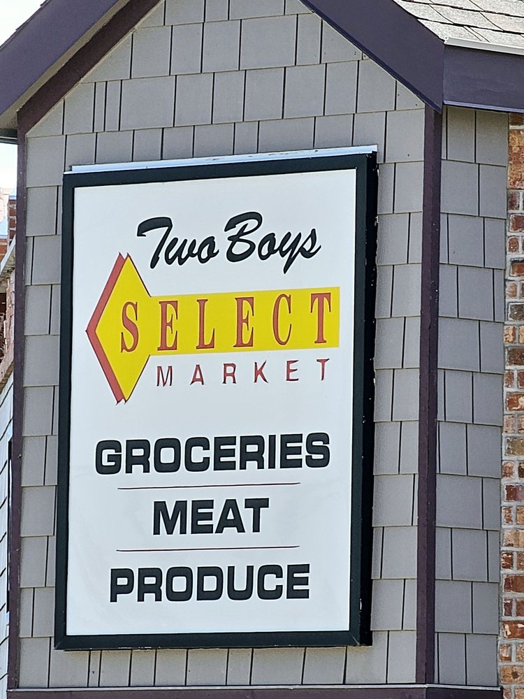 Two Boy's Select Market Grocery-Meat & Produce Logo