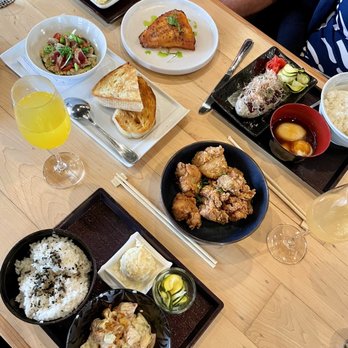 Nami Kaze - people's choice + smoked ahi toast + cod teishoku + ahi tsukune loco moco - Japanese Near Me - Honolulu, Hawaii