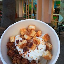 Vanilla + reeses + cheesecake