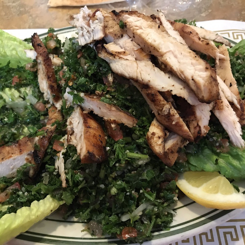 Tabbouli salad with added chicken. Sorry I devoured about a third of it before taking the pic! Tabbouli salad with added chicken. Sorry I devoured about a third of it before taking the pic!