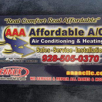 AAA Affordable A/C - Heating & Air Conditioning/HVAC Near Me - Lake Havasu City, Arizona AAA Affordable A/C - Heating & Air Conditioning/HVAC Near Me - Lake Havasu City, Arizona