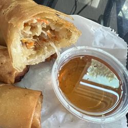 Teriyaki & More - Inside the egg rolls
