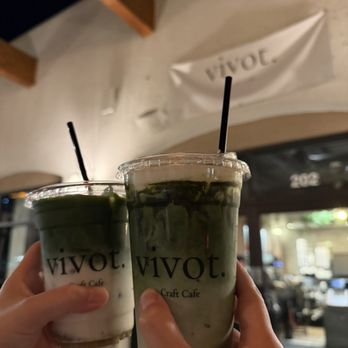 Vivot Craft Cafe - Banana matcha and Einspanner Matcha Latte - Coffee & Tea Near Me - Mission Viejo, California Vivot Craft Cafe - Banana matcha and Einspanner Matcha Latte - Coffee & Tea Near Me - Mission Viejo, California