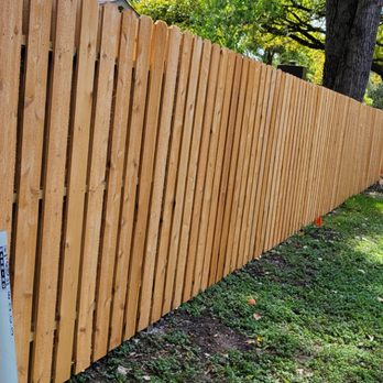 Absolute Fence & Gate - After: Is this a beautiful fence or what?! - Fences & Gates Near Me - Round Rock, Texas