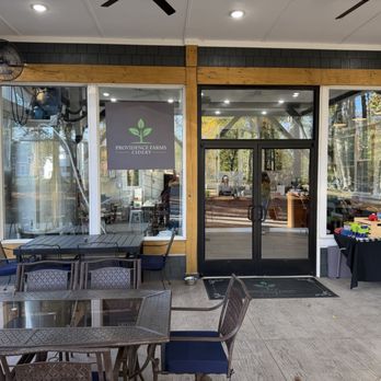 Providence Farms Cidery - Patio and bar - Cideries Near Me - Richmond, Virginia Providence Farms Cidery - Patio and bar - Cideries Near Me - Richmond, Virginia