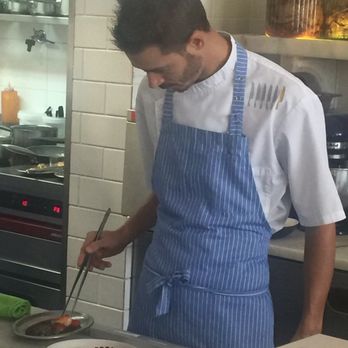 A Cevicheria - Chef utilizing a surgical instrument to prepare one of our dishes. - Gastropubs Near Me - Lisbon, 11 A Cevicheria - Chef utilizing a surgical instrument to prepare one of our dishes. - Gastropubs Near Me - Lisbon, 11