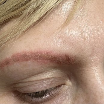 Daela Cosmetic Tattoo - Eyebrows after getting a service done tattooed. - Tattoo Near Me - Portland, Oregon