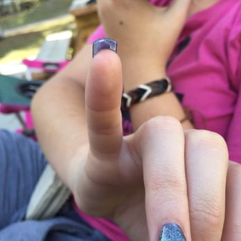 Lee Nail - My friend got acrylic nails with a shellac manicure. Which was also half assed. - Nail Salons Near Me - Lake Wales, Florida Lee Nail - My friend got acrylic nails with a shellac manicure. Which was also half assed. - Nail Salons Near Me - Lake Wales, Florida