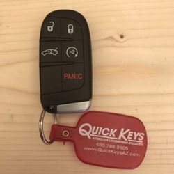 Quick Keys - Customer only got one key for their Dodge Charger from the dealership, so we made them a second key!