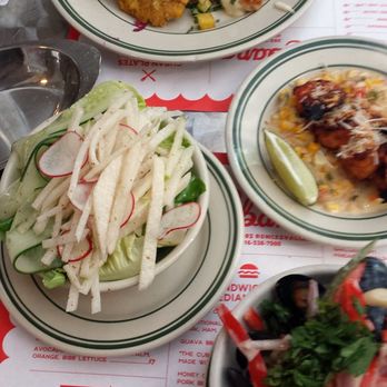 La Cubana - Grilled Fish & Pineapple Plate, Jicama Salad, Grilled Coconut Shrimps. Mussels with Coconut & Lime) - Cuban Near Me - Toronto, Ontario La Cubana - Grilled Fish & Pineapple Plate, Jicama Salad, Grilled Coconut Shrimps. Mussels with Coconut & Lime) - Cuban Near Me - Toronto, Ontario