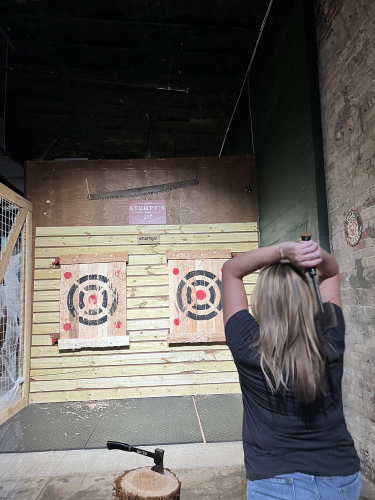 STUMPY’S HATCHET HOUSE JACKSONVILLE AXE THROWING 27 Photos 1719 N