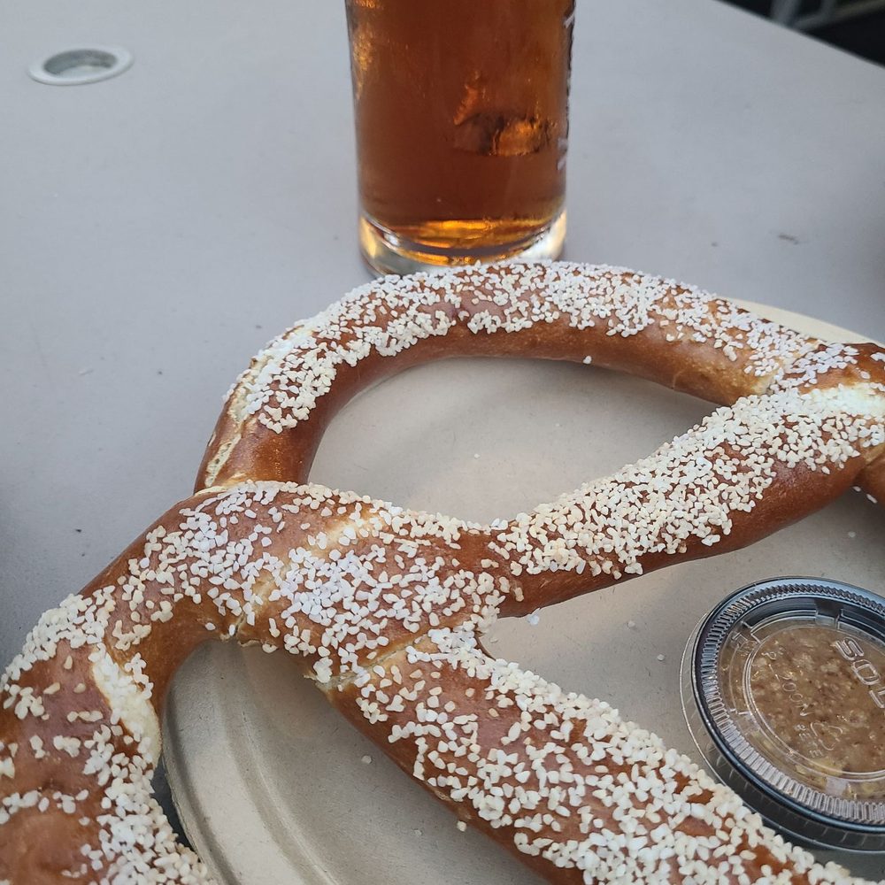 Plattduetsche Park - Beer and pretzel with sweet mustard. - German Near Me - Franklin Square, New York Plattduetsche Park - Beer and pretzel with sweet mustard. - German Near Me - Franklin Square, New York