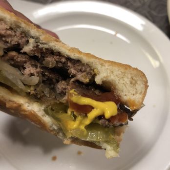 Town Topic - Half eaten double hamburger - Burgers Near Me - Kansas City, Missouri Town Topic - Half eaten double hamburger - Burgers Near Me - Kansas City, Missouri