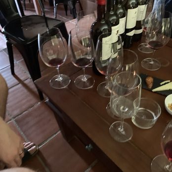Slate Wine Bar - Private tasting set up for us by Katja at Slate - one of the highlights of our trip! - Wine Bars Near Me - Gratallops, T