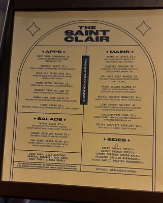 Menu photo 8 The Saint Clair Montclair, NJ