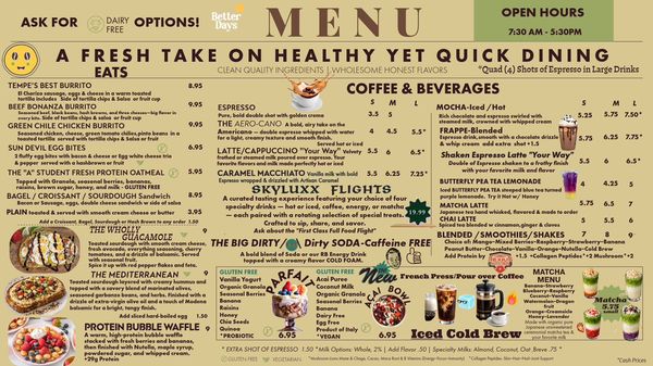 Menu photo 2 Skyluxx Tempe, AZ