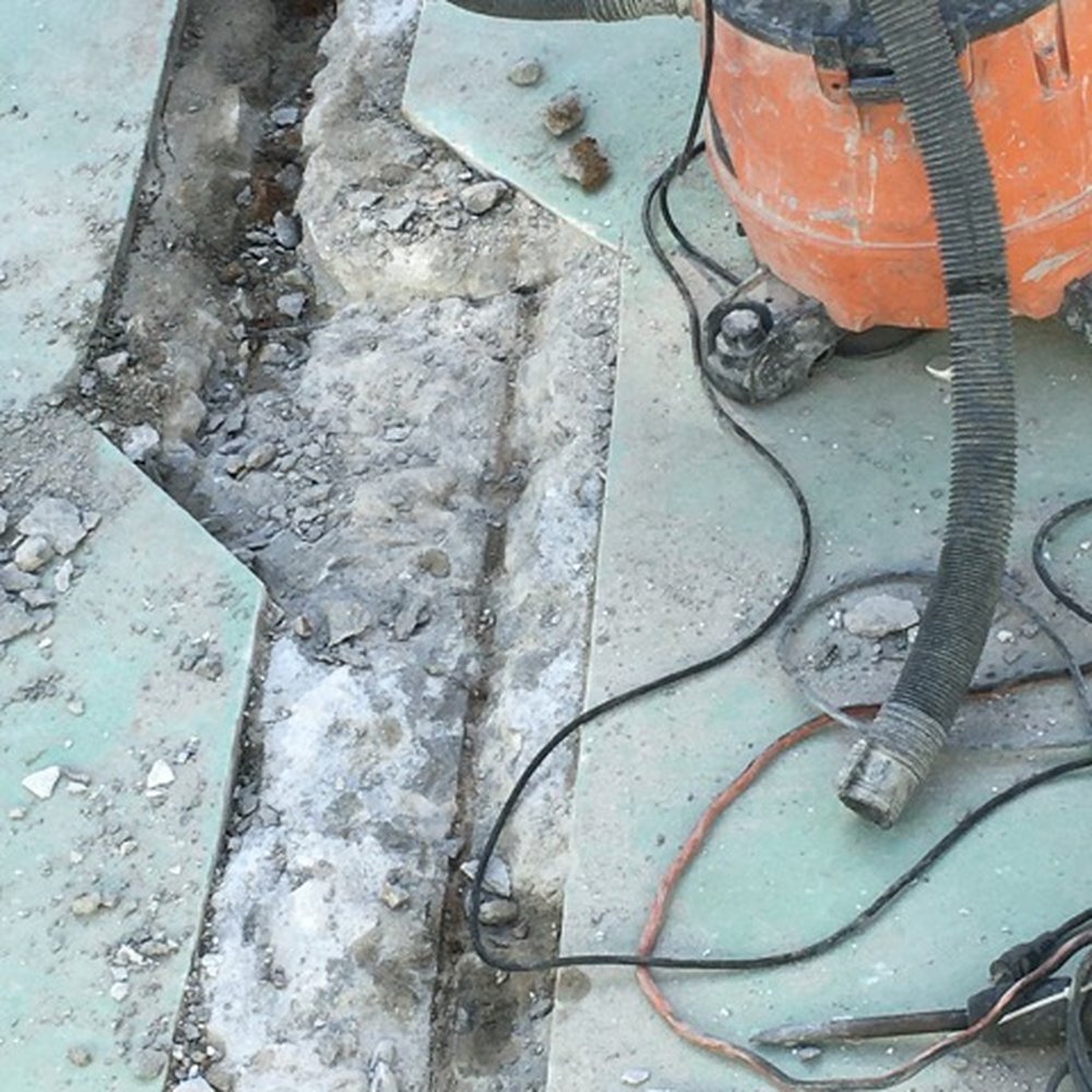 Scuba Pool Repair - cutting back to healthy concrete no damaged by four years of leaking - Pool & Hot Tub Service Near Me - Campbell, California Scuba Pool Repair - cutting back to healthy concrete no damaged by four years of leaking - Pool & Hot Tub Service Near Me - Campbell, California