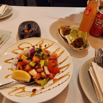 A Thousand Tales - tomato cucumbers salad - Turkish Near Me - Mount Prospect, Illinois