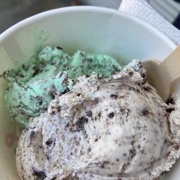 Chocolate Mint Cookies N' Cream
