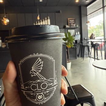 CLO Coffee Co. - North Edison - Iced hazelnut mocha (?) name is on the counter at register, I just forgot! - Coffee & Tea Near Me - Edison, New Jersey