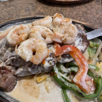 Charro Mexican Restaurant - Steak & Shrimp Skillet - Mexican Near Me - Chesterfield, Missouri Charro Mexican Restaurant - Steak & Shrimp Skillet - Mexican Near Me - Chesterfield, Missouri