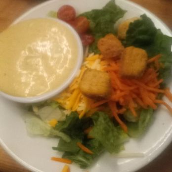 Cheddar's Scratch Kitchen - House salad with Honey Mustard. - Comfort Food Near Me - Goodyear, Arizona