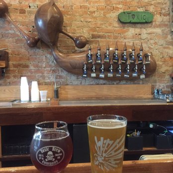 Toxic Brew Company - Love this! It's shaped like an ethanol molecule. - Pubs Near Me - Dayton, Ohio Toxic Brew Company - Love this! It's shaped like an ethanol molecule. - Pubs Near Me - Dayton, Ohio