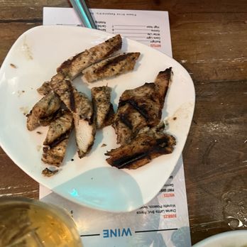 Alligator Reef Club - Chicken? Leather? Whatever it was it was super dry and tasted awful - Bars Near Me - Melbourne, Florida