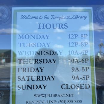 Jefferson Parish Library - Normal Hours (Updated December 2025) - Libraries Near Me - Gretna, Louisiana Jefferson Parish Library - Normal Hours (Updated December 2025) - Libraries Near Me - Gretna, Louisiana