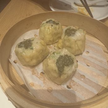 China Live - Shrimp & Scallop Shumai Dumpling (4) - Chinese Near Me - San Francisco, California China Live - Shrimp & Scallop Shumai Dumpling (4) - Chinese Near Me - San Francisco, California