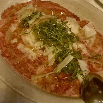 Dino & Harry’s Steakhouse - Beef Filet Mignon Carpaccio - Steakhouses Near Me - Hoboken, New Jersey Dino & Harry’s Steakhouse - Beef Filet Mignon Carpaccio - Steakhouses Near Me - Hoboken, New Jersey