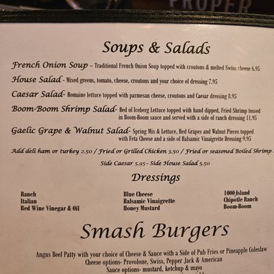Menu photo 4 Callahan's Irish Bistro Orange Park, FL