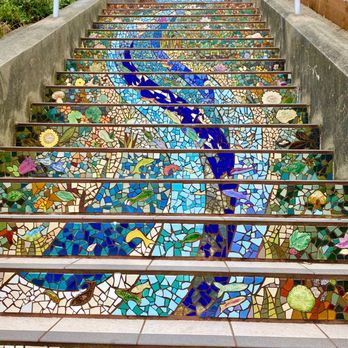 The 16th Avenue Tiled Steps - The 16th Avenue Tiled Steps - Local Flavor Near Me - San Francisco, California The 16th Avenue Tiled Steps - The 16th Avenue Tiled Steps - Local Flavor Near Me - San Francisco, California
