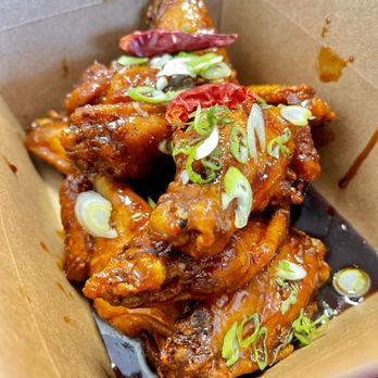 Shlap Muan Chicken Wings - Dirty Elvis wings!! the BEST! - Chicken Wings Near Me - Long Beach, California Shlap Muan Chicken Wings - Dirty Elvis wings!! the BEST! - Chicken Wings Near Me - Long Beach, California